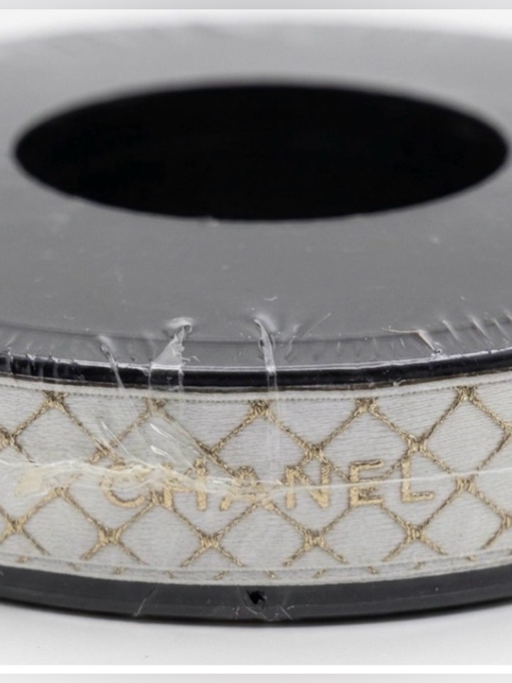 CHANEL White Gold Lattice
Ribbon Full Roll Limited
Edition